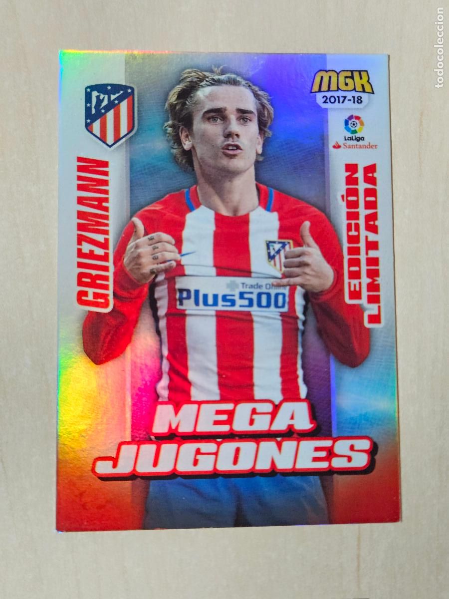 Cromos de f&uacute;tbol: CROMO N&ordm; 70B GRIEZMANN - MEGACRACKS 2017 18 - ATLETICO DE MADRID - MEGA JUGONES EDICION LIMITADA