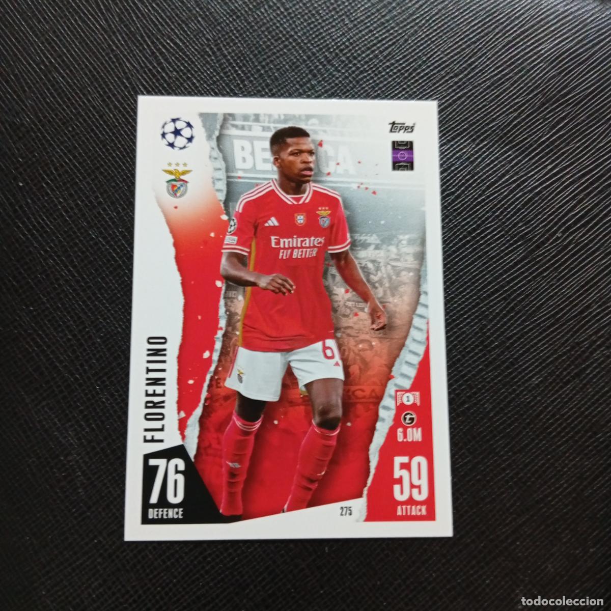 Cromos de f&uacute;tbol: 275 FLORENTINO BENFICA TOPPS MATCH ATTAX 2023 2024 FUTBOL CROMO 23 24 - A217 PG31
