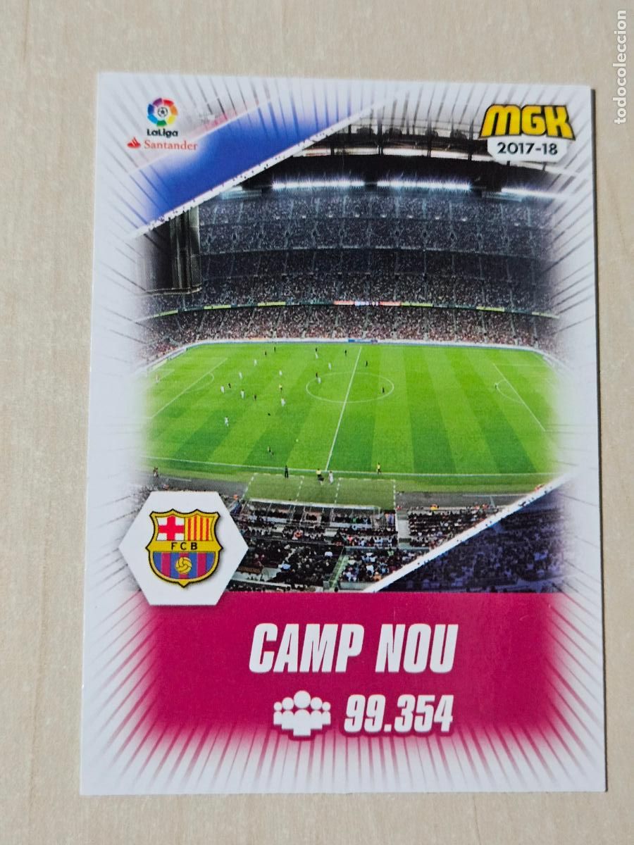 Cromos de f&uacute;tbol: CROMO N&ordm; 103 ESTADIO - MEGACRACKS 2017 18 - BARCELONA