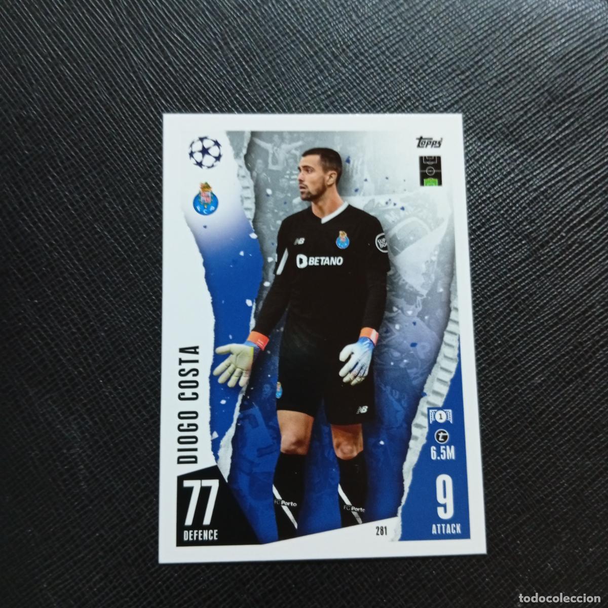 Figurine di Calcio: 281 DIEGO COSTA PORTO OPORTO TOPPS MATCH ATTAX 2023 2024 FUTBOL CROMO 23 24 - A217 PG32