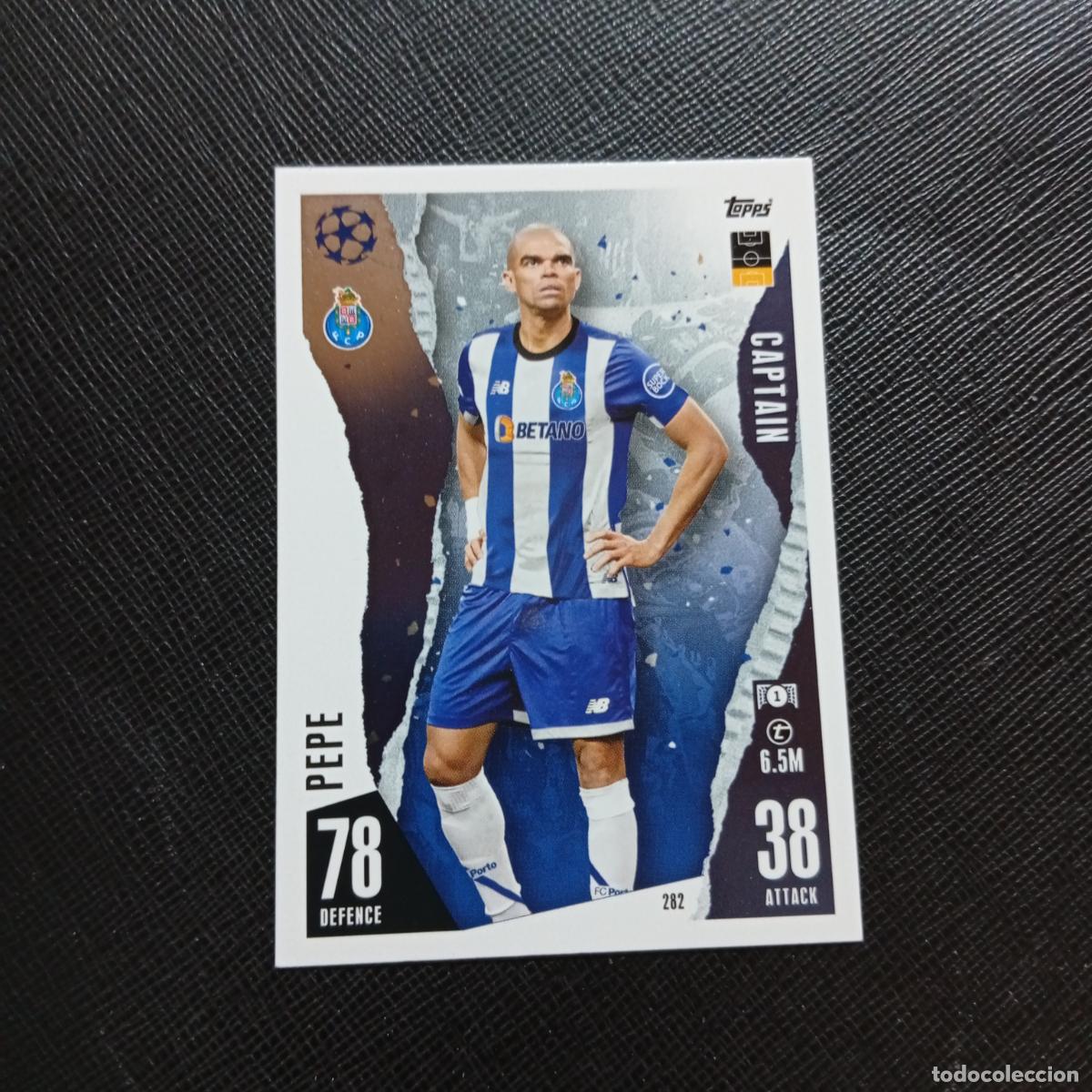 Figurine di Calcio: 282 PEPE PORTO OPORTO TOPPS MATCH ATTAX 2023 2024 FUTBOL CROMO 23 24 - A217 PG32