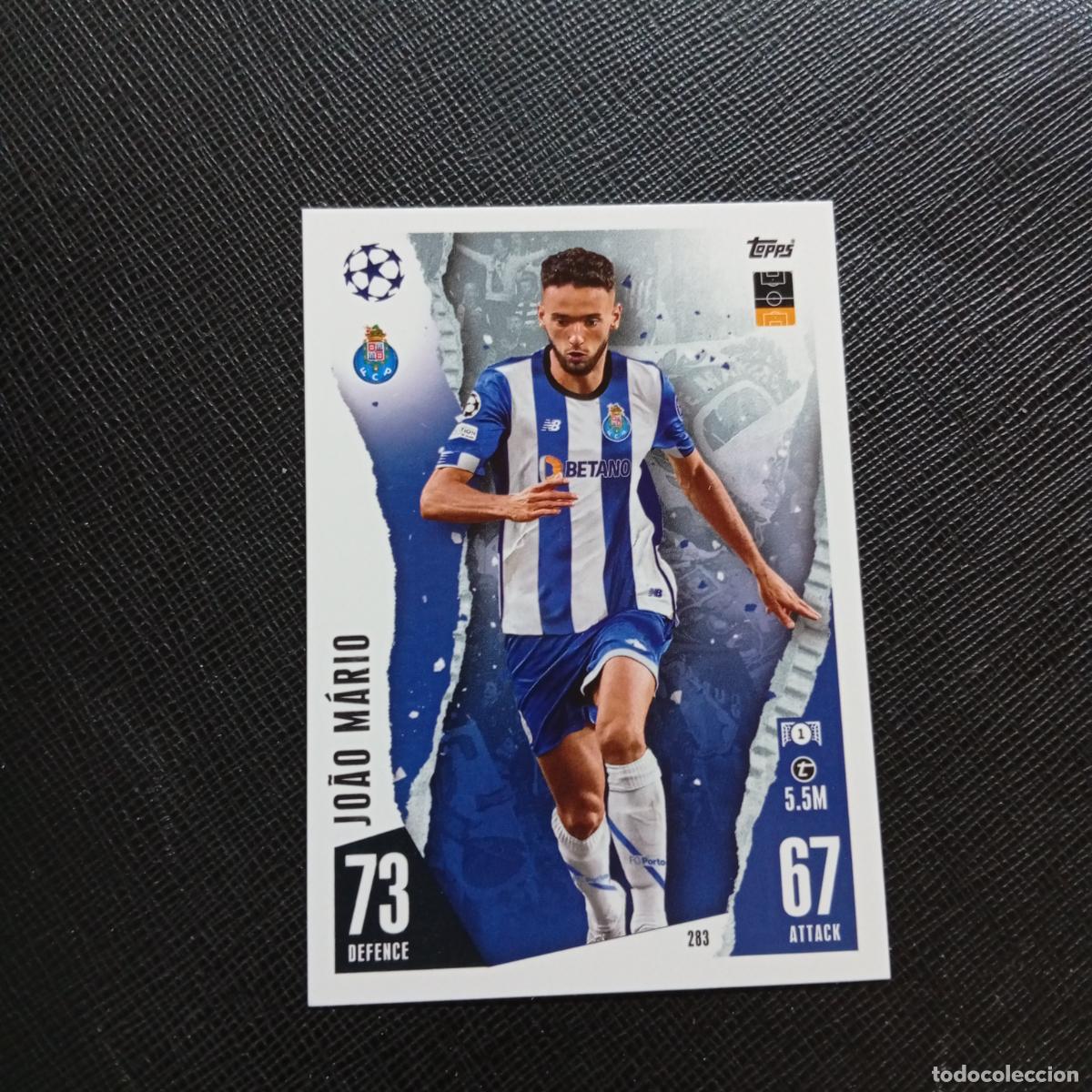 Figurine di Calcio: 283 JOA MARIO PORTO OPORTO TOPPS MATCH ATTAX 2023 2024 FUTBOL CROMO 23 24 - A217 PG32