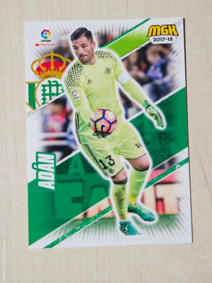 Cromos de f&uacute;tbol: CROMO N&ordm; 110 ADAN - MEGACRACKS 2017 18 - REAL BETIS