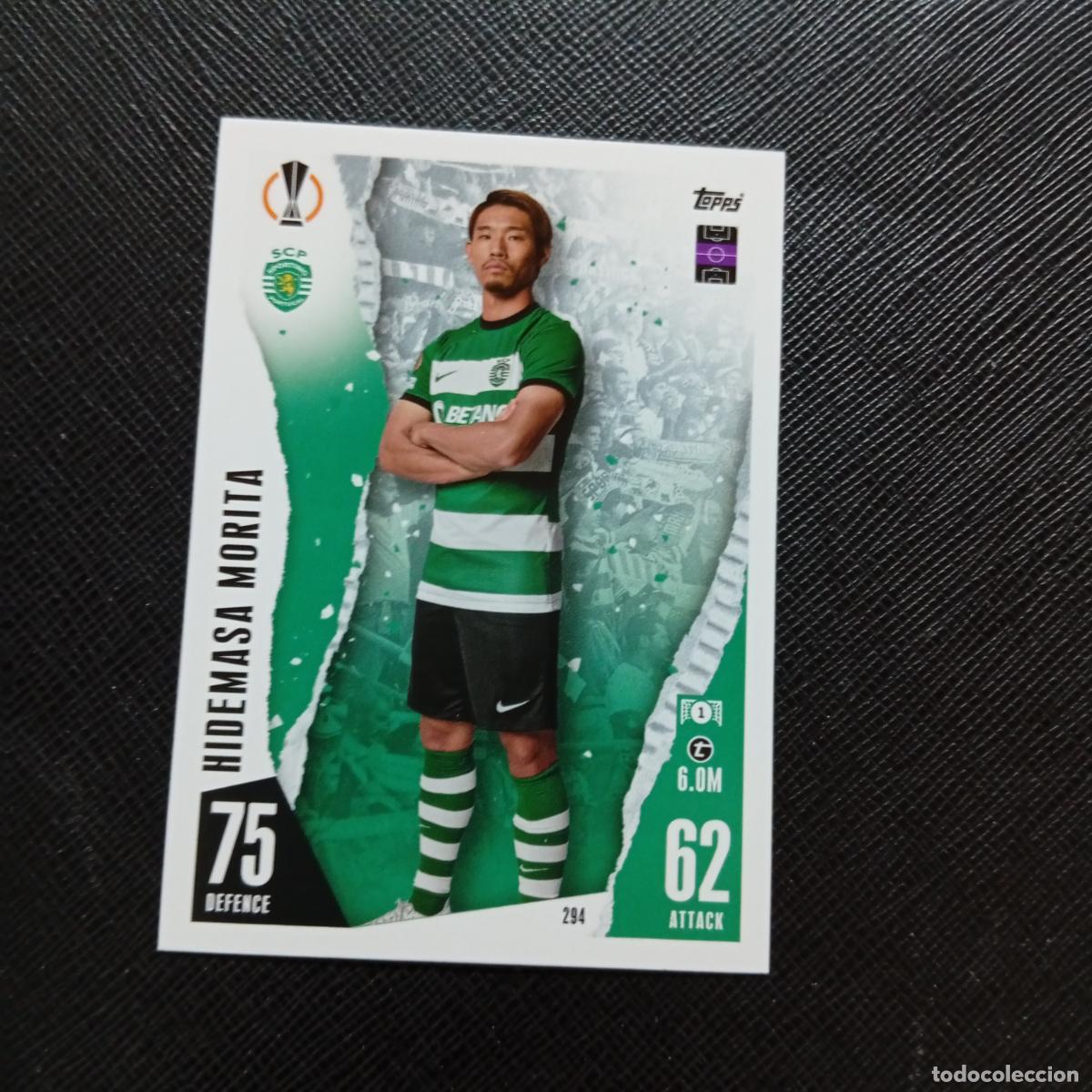 Cromos de f&uacute;tbol: 294 MORITA SPORTING LISBOA TOPPS MATCH ATTAX 2023 2024 FUTBOL CROMO 23 24 - A217 PG33