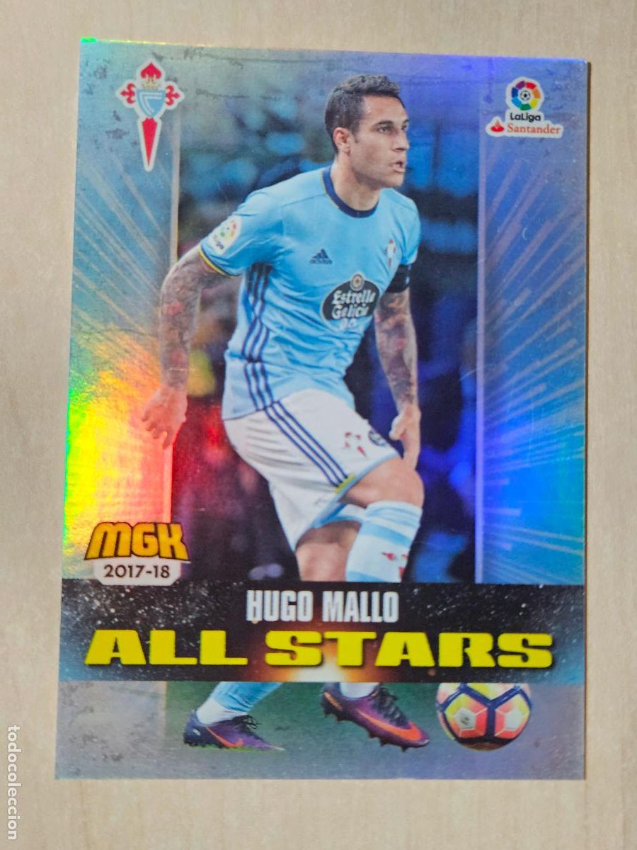 Cromos de f&uacute;tbol: CROMO N&ordm; 160 HUGO MALLO - MEGACRACKS 2017 18 - REAL CELTA - ALL STARS