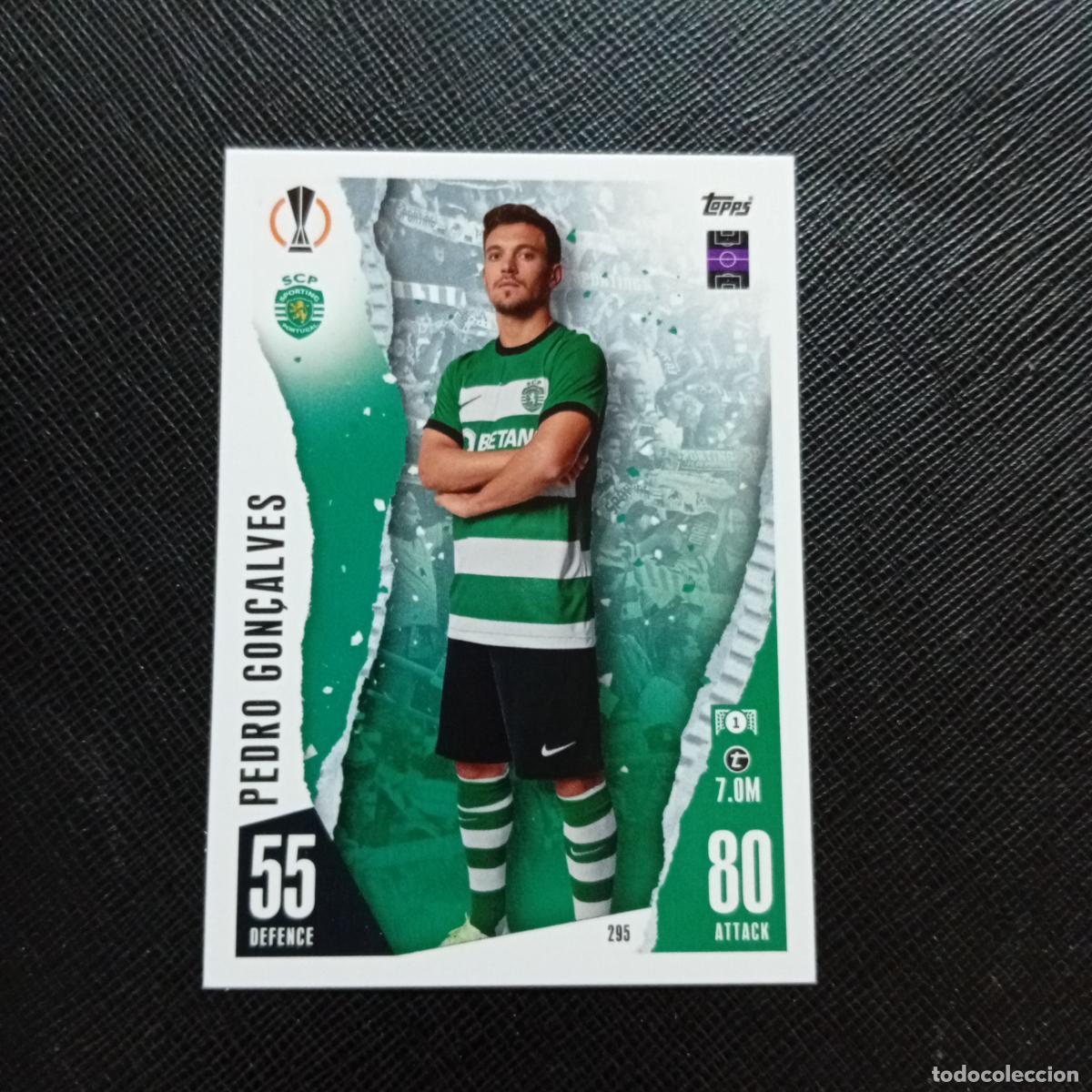 Cromos de f&uacute;tbol: 295 PEDRO GONCALVES SPORTING LISBOA TOPPS MATCH ATTAX 2023 2024 FUTBOL CROMO 23 24 - A217 PG33