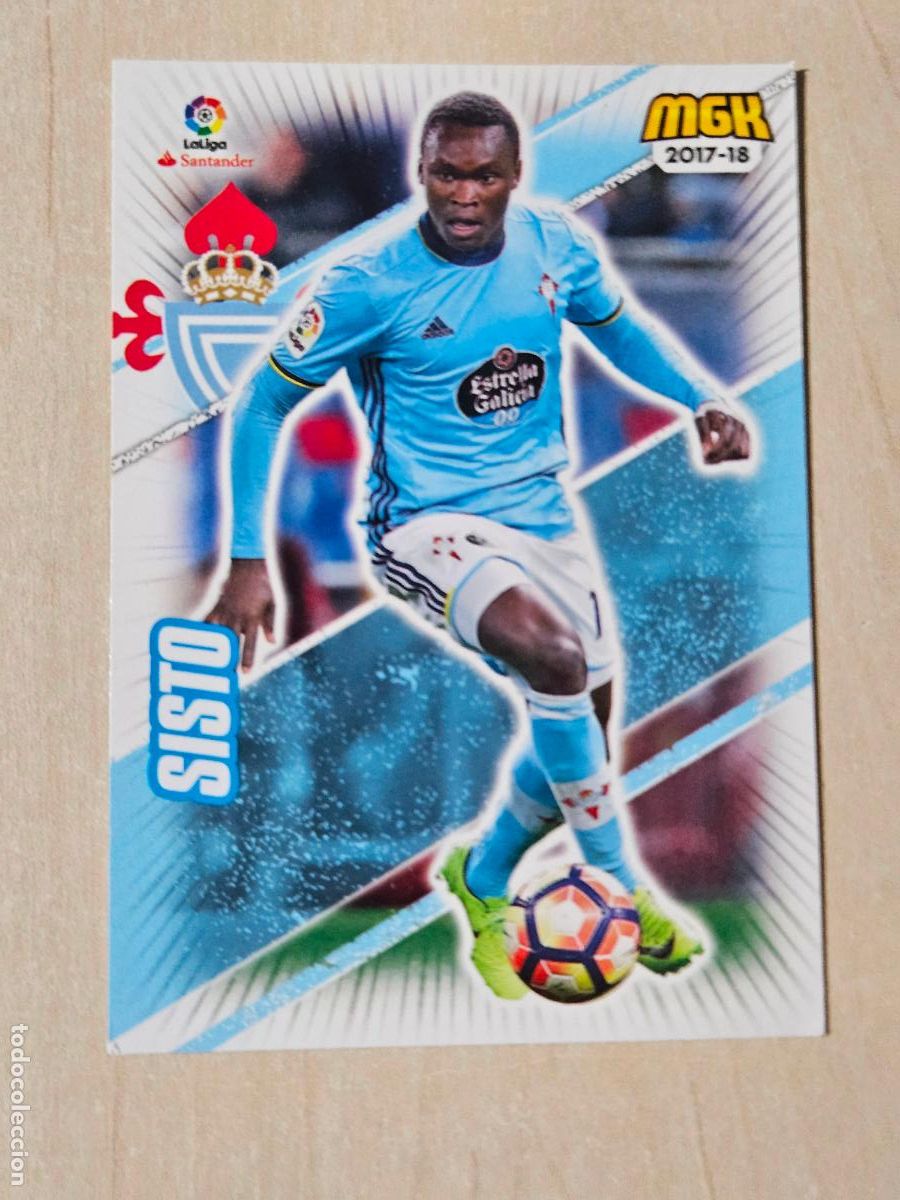 Cromos de f&uacute;tbol: CROMO N&ordm; 153 SISTO - MEGACRACKS 2017 18 - REAL CELTA - ALL STARS
