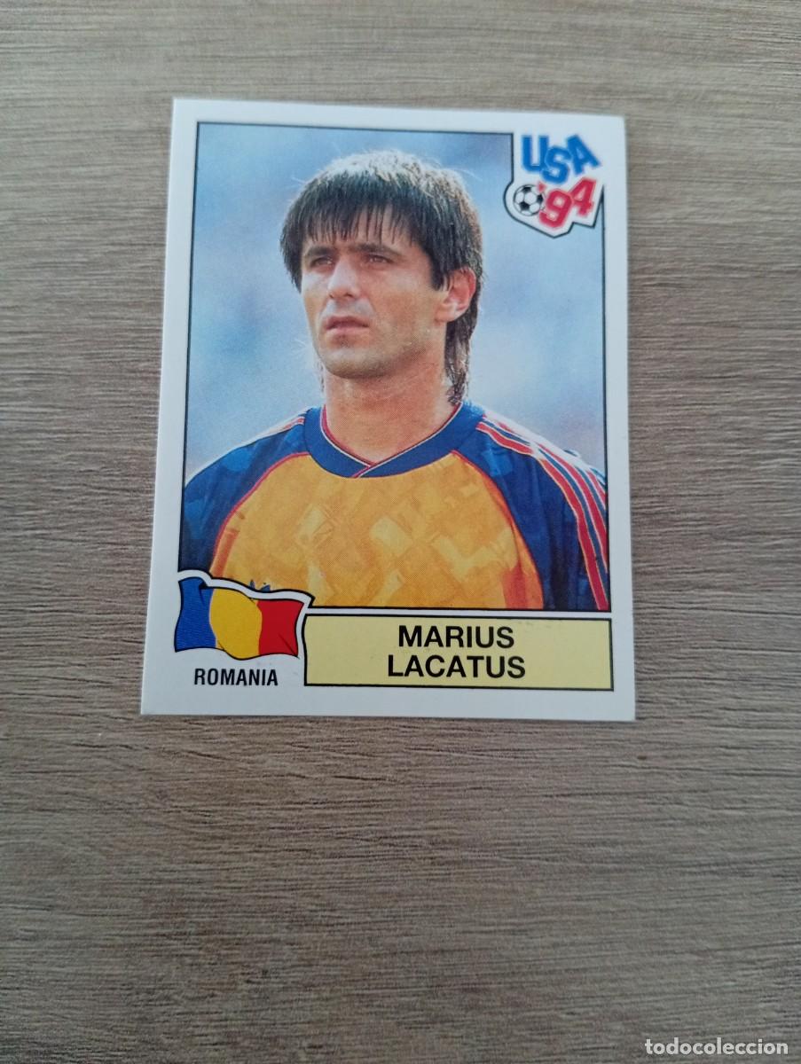Fu&szlig;ball-Sticker: MARIUS LACATUS 90 RUMANIA MUNDIAL USA 94 1994 SIN PEGAR NUNCA PEGADO