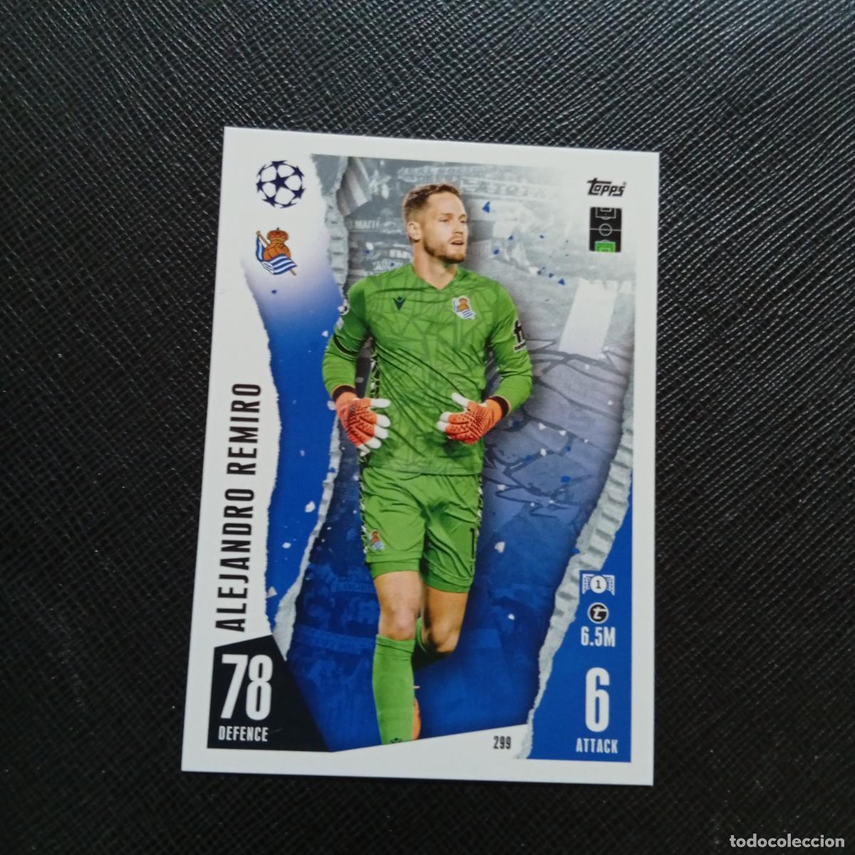 Fu&szlig;ball-Sticker: 299 REMIRO REAL SOCIEDAD TOPPS MATCH ATTAX 2023 2024 FUTBOL CROMO 23 24 - A217 PG34