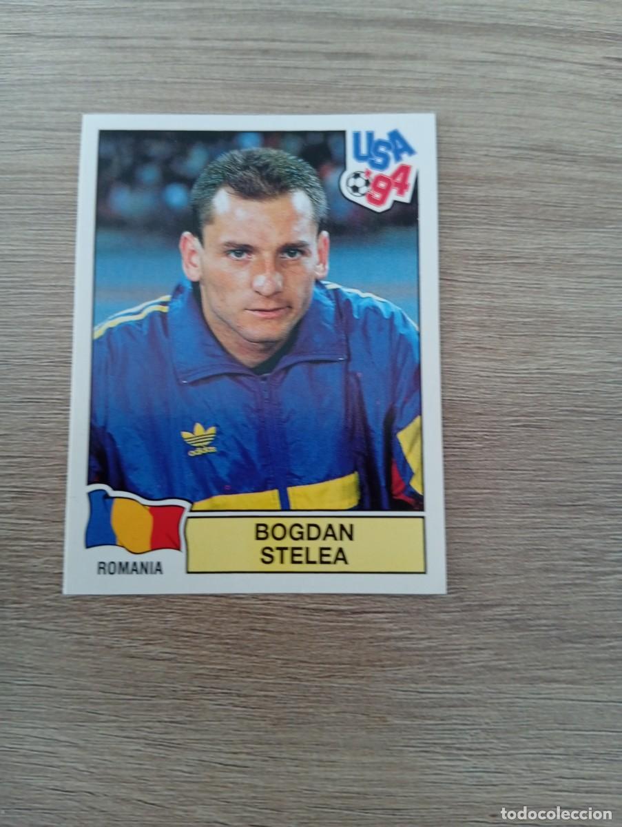 Fu&szlig;ball-Sticker: BOGDAN STELEA 91 RUMANIA MUNDIAL USA 94 1994 SIN PEGAR NUNCA PEGADO