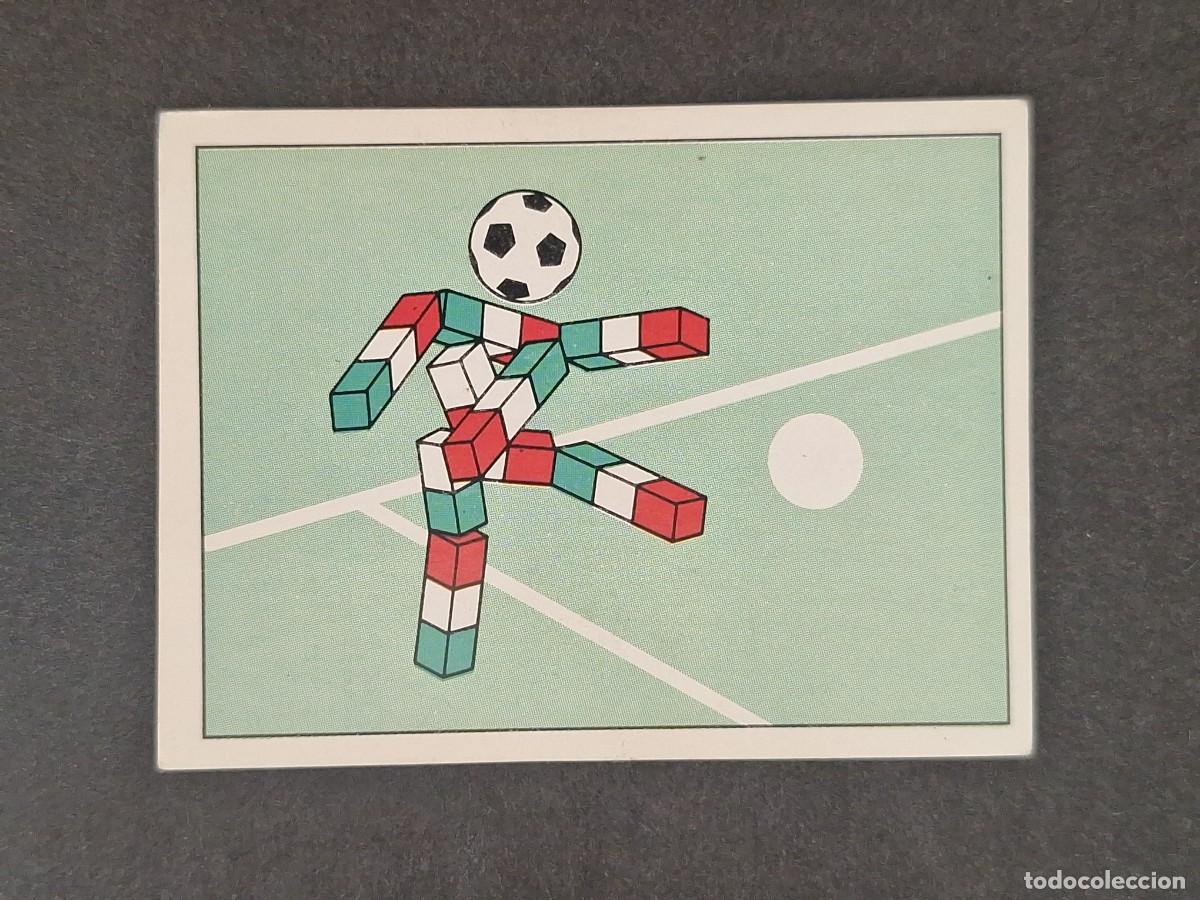 Fu&szlig;ball-Sticker: L3 MASCOTA OFICIAL 6 MUNDIAL ITALIA 90 1990 PANINI NUNCA PEGADO SIN PEGAR