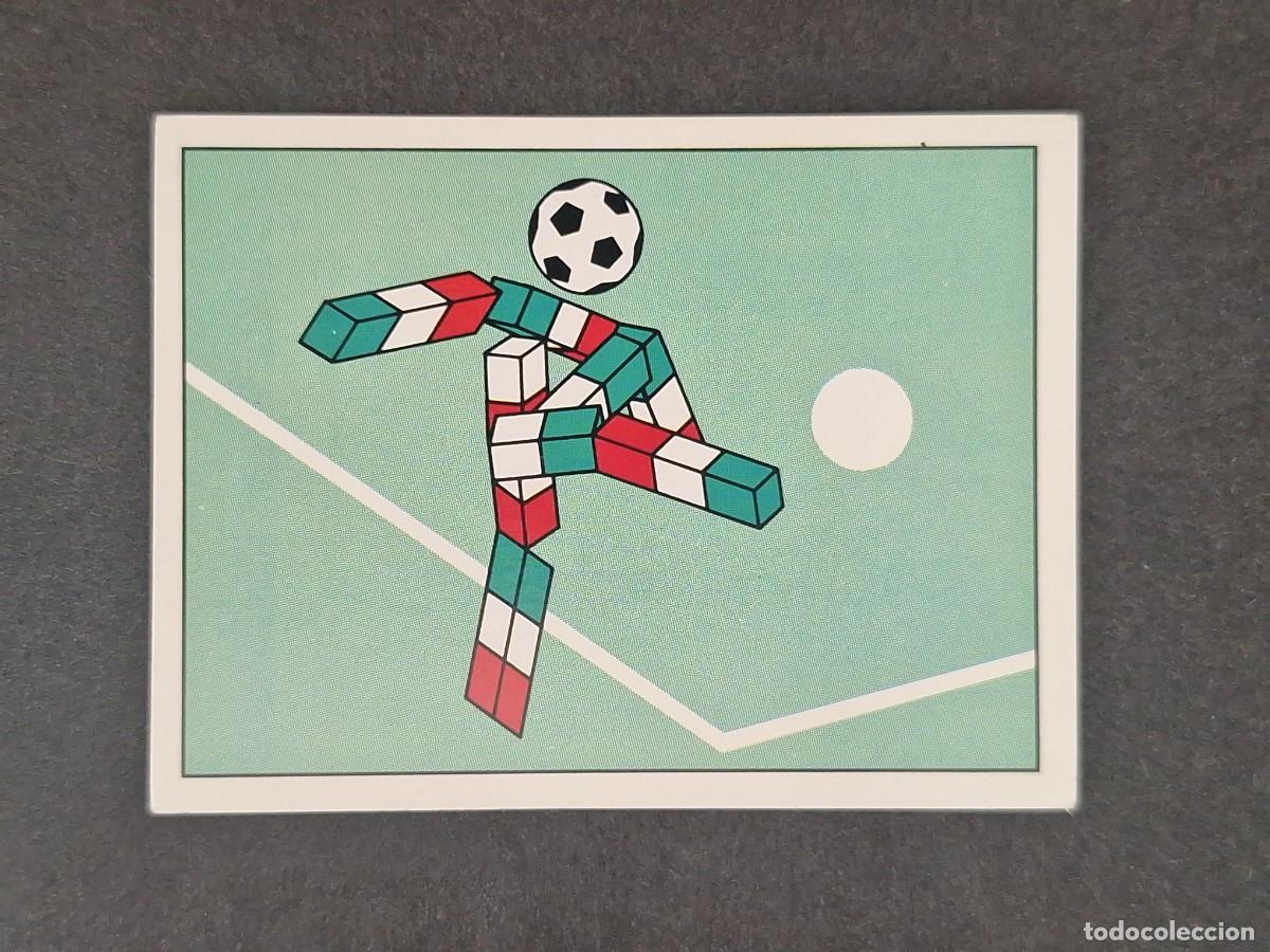 Cromos de f&uacute;tbol: L3 MASCOTA OFICIAL 8 MUNDIAL ITALIA 90 1990 PANINI NUNCA PEGADO SIN PEGAR