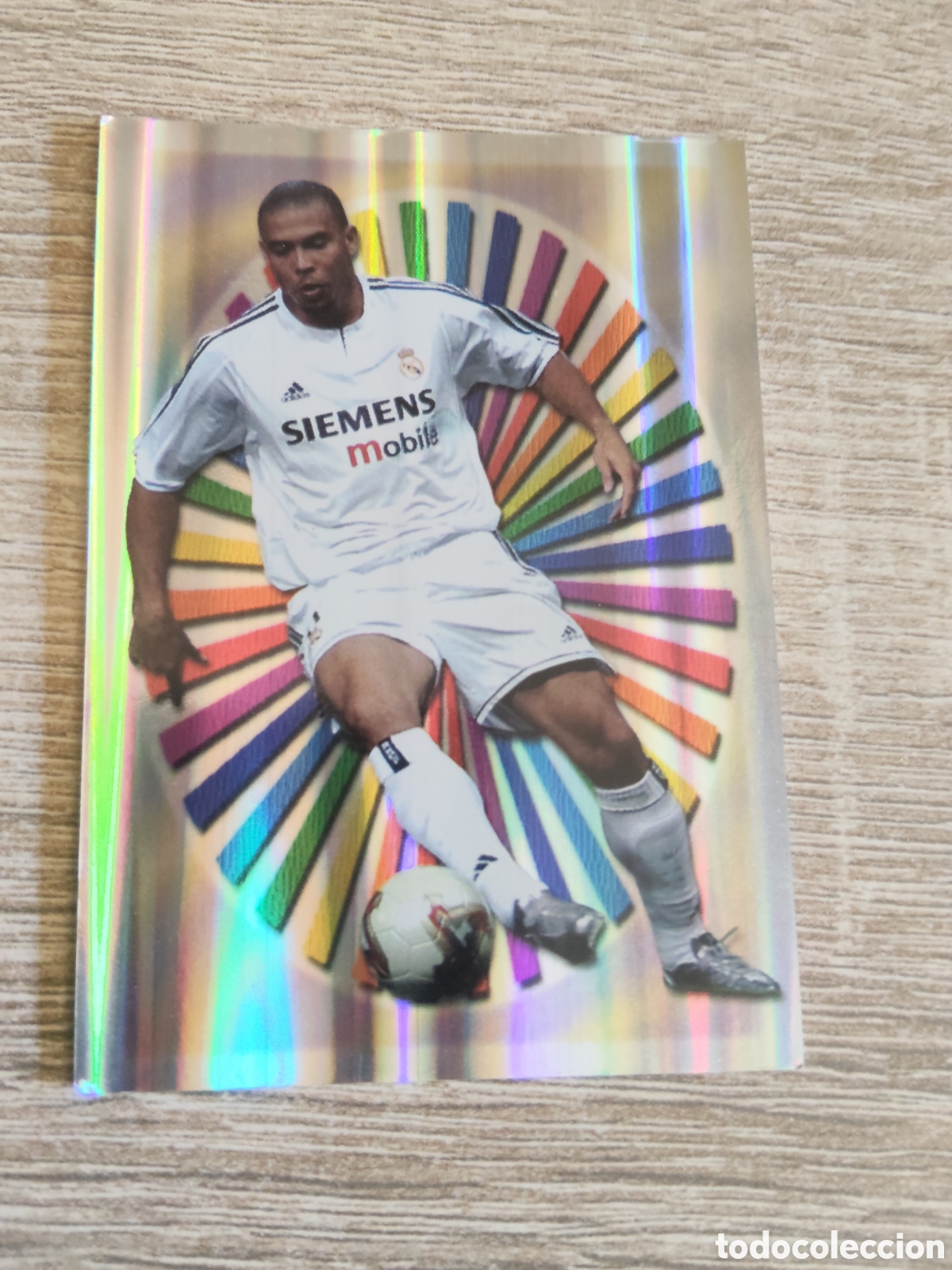 Cromos de f&uacute;tbol: Mundicromo las fichas de la liga 2004 543 Ronaldo Real Madrid MVP