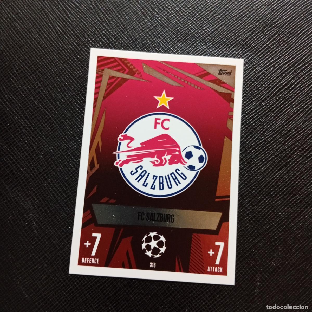 Cromos de f&uacute;tbol: 316 ESCUDO SALZBURG TOPPS MATCH ATTAX 2023 2024 FUTBOL CROMO 23 24 - A217 PG35