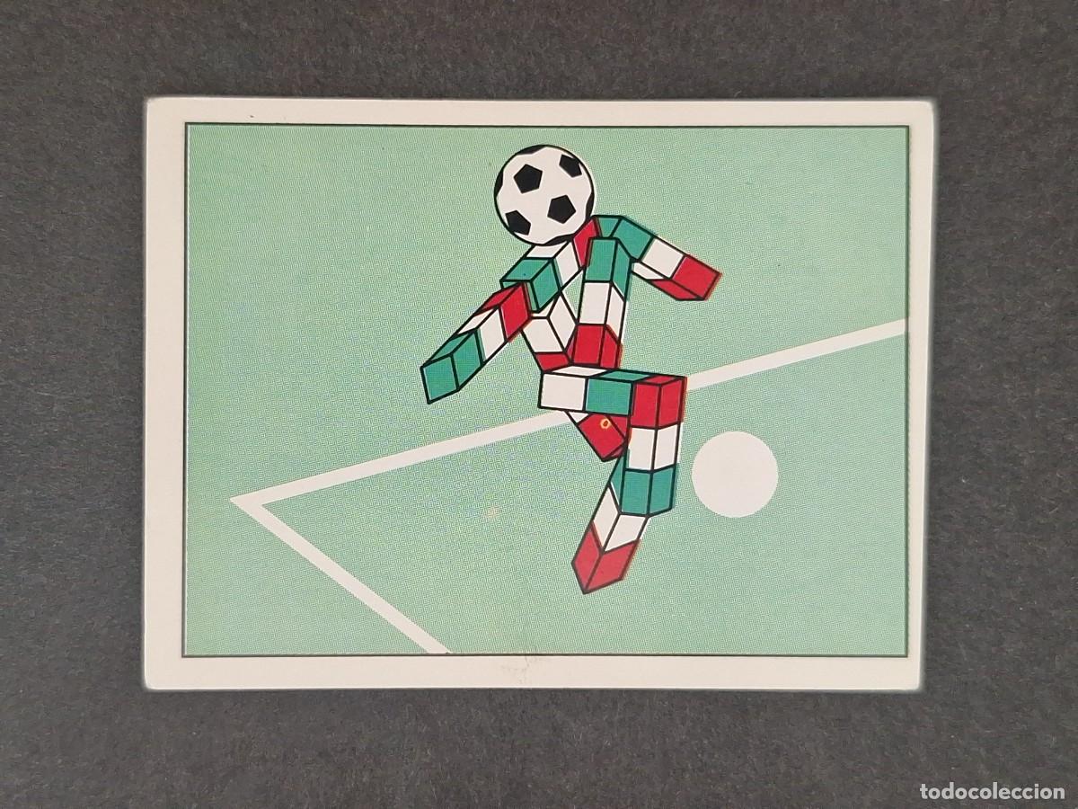 Cromos de f&uacute;tbol: L3 MASCOTA OFICIAL 27 MUNDIAL ITALIA 90 1990 PANINI NUNCA PEGADO SIN PEGAR