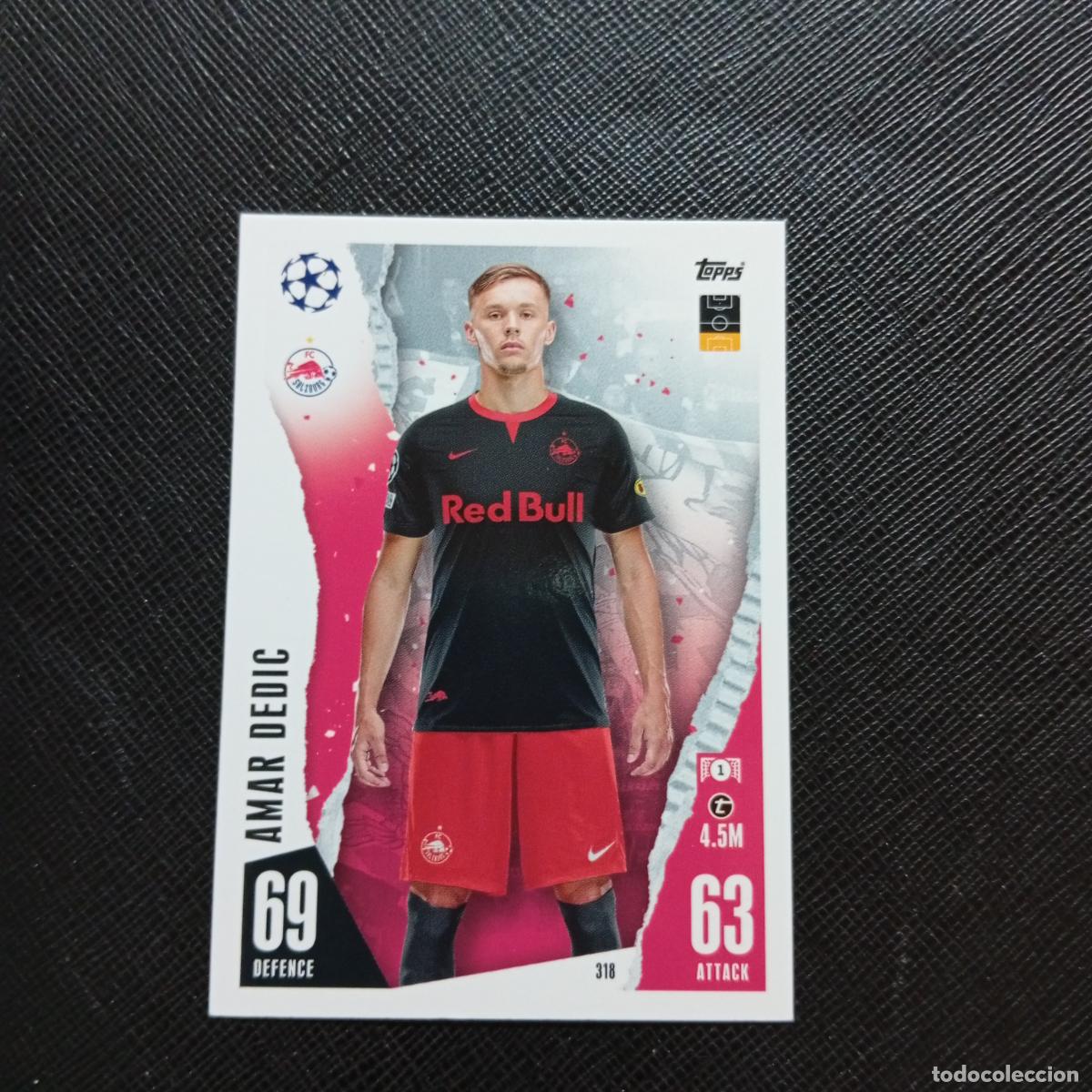 Football Stickers: 318 DEDIC SALZBURG TOPPS MATCH ATTAX 2023 2024 FUTBOL CROMO 23 24 - A217 PG36