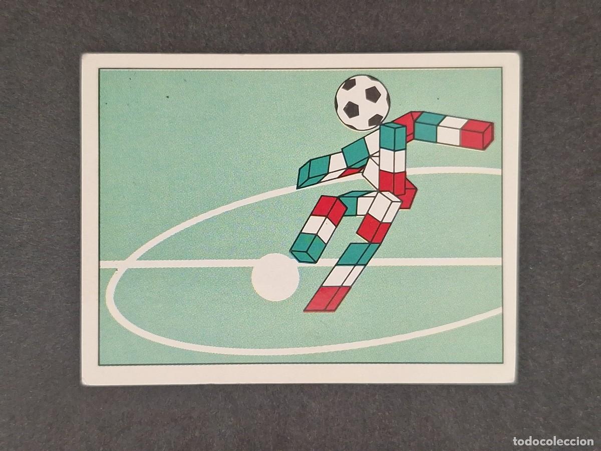 Cromos de f&uacute;tbol: L3 MASCOTA OFICIAL 34 MUNDIAL ITALIA 90 1990 PANINI NUNCA PEGADO SIN PEGAR