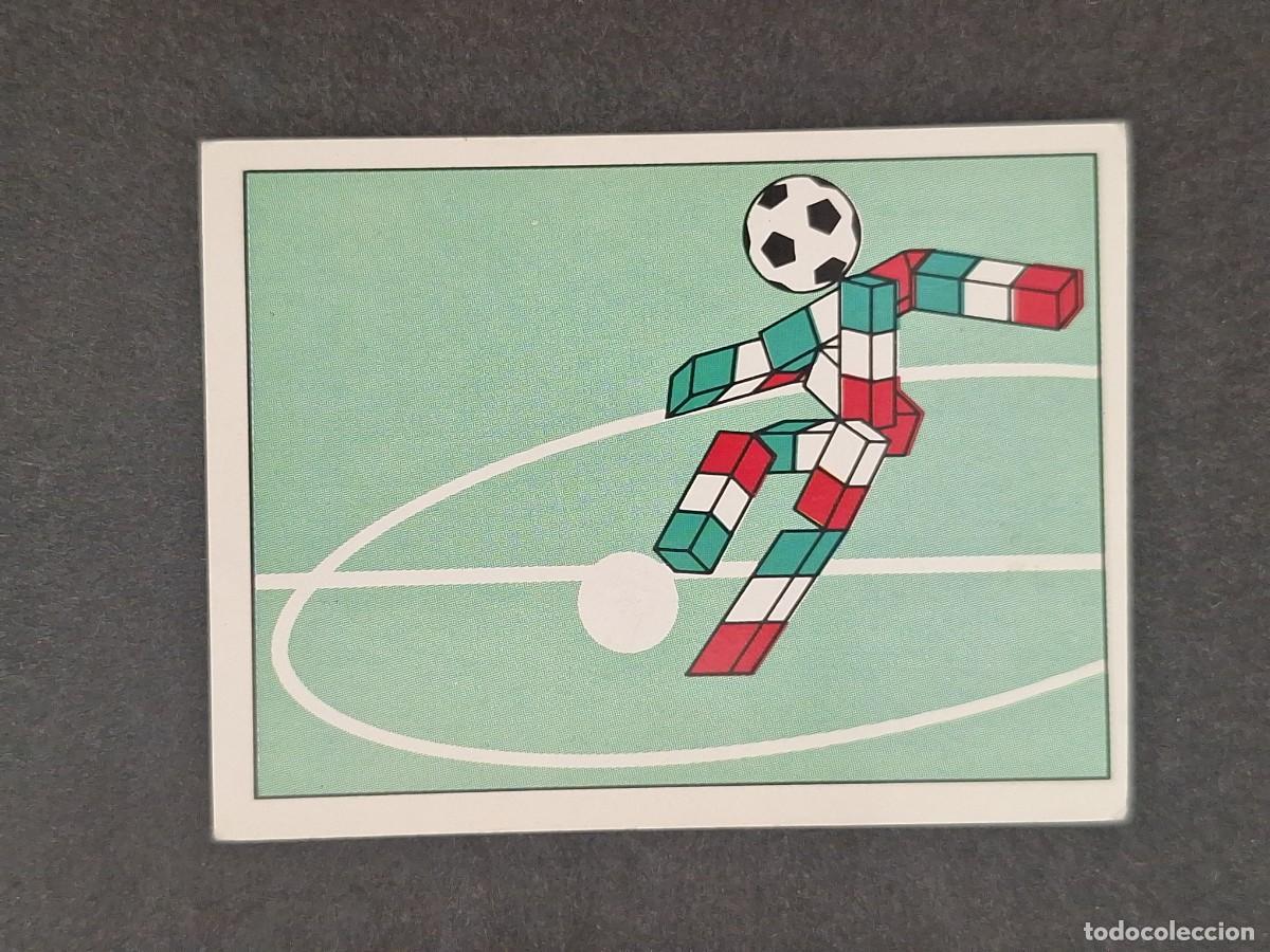 Cromos de f&uacute;tbol: L3 MASCOTA OFICIAL 34 MUNDIAL ITALIA 90 1990 PANINI NUNCA PEGADO SIN PEGAR