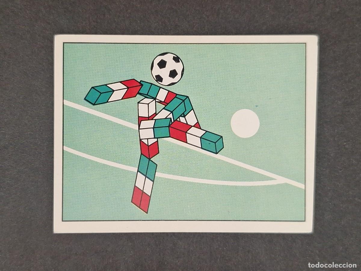 Cromos de f&uacute;tbol: L3 MASCOTA OFICIAL 35 MUNDIAL ITALIA 90 1990 PANINI NUNCA PEGADO SIN PEGAR