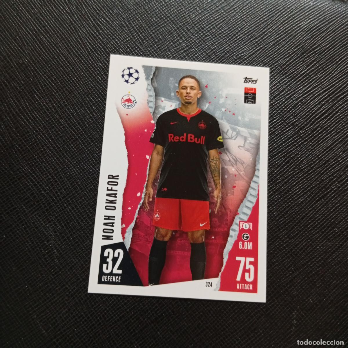 Cromos de f&uacute;tbol: 324 NOAH OKAFOUR SALZBURG TOPPS MATCH ATTAX 2023 2024 FUTBOL CROMO 23 24 - A217 PG36