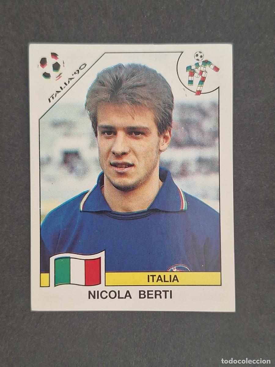 Cromos de f&uacute;tbol: L3 NICOLA BERTI SELECCION ITALIA 48 MUNDIAL ITALIA 90 1990 PANINI NUNCA PEGADO SIN PEGAR