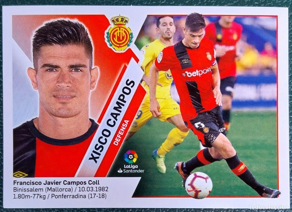 Cromos de f&uacute;tbol: 6A / 6 A XISCO CAMPOS RCD MALLORCA CROMOS ALBUM EDICIONES ESTE 2019 2020 19 20