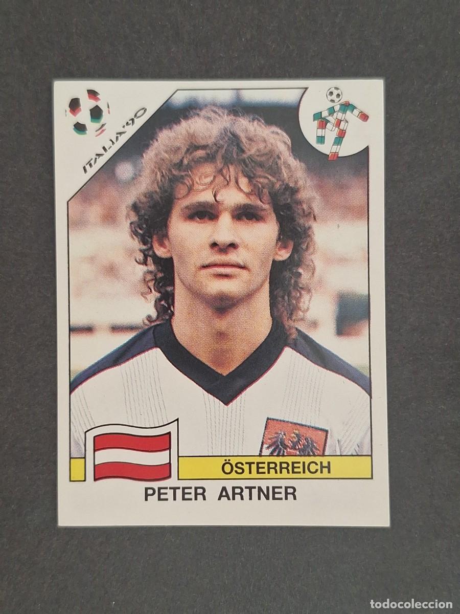 Cromos de f&uacute;tbol: L3 PETER ARTNER SELECCION AUSTRIA 66 MUNDIAL ITALIA 90 1990 PANINI NUNCA PEGADO SIN PEGAR
