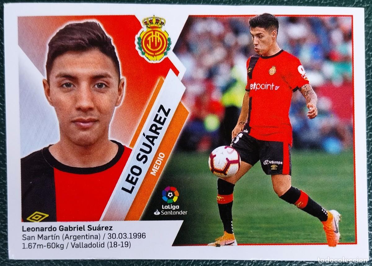 Figurine di Calcio: 12A / 12 A LEO SUAREZ RCD MALLORCA CROMOS ALBUM EDICIONES ESTE 2019 2020 19 20
