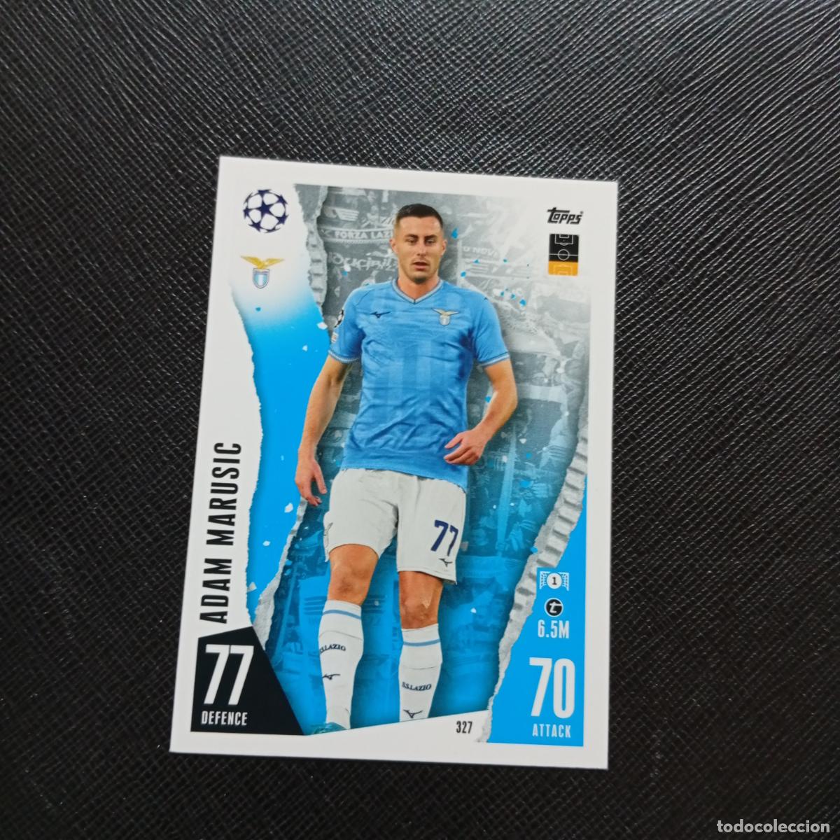 Figurine di Calcio: 327 ADAM MARUSIC LAZIO TOPPS MATCH ATTAX 2023 2024 FUTBOL CROMO 23 24 - A217 PG37