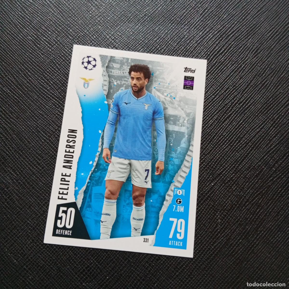 Fu&szlig;ball-Sticker: 331 FELIPE ANDERSON LAZIO TOPPS MATCH ATTAX 2023 2024 FUTBOL CROMO 23 24 - A217 PG37