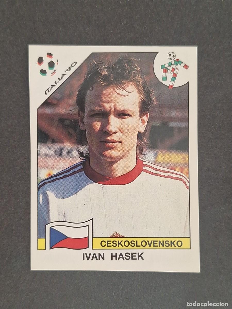 Cromos de f&uacute;tbol: L3 IVAN HASEK SELECCION CHECOSLOVAQUIA 86 MUNDIAL ITALIA 90 1990 PANINI NUNCA PEGADO SIN PEGAR
