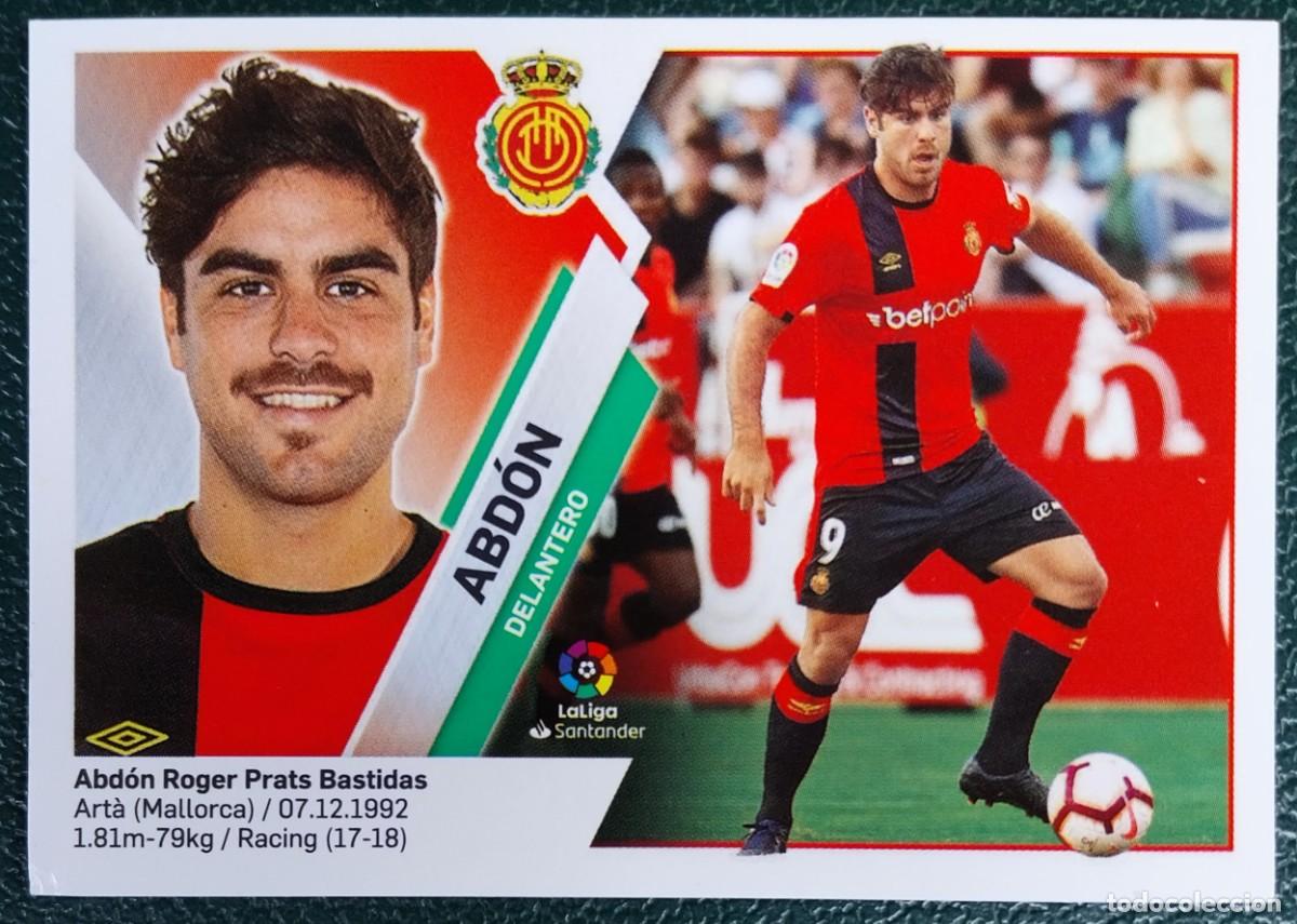 Cromos de f&uacute;tbol: 16 ABDON RCD MALLORCA CROMOS ALBUM EDICIONES ESTE 2019 2020 19 20