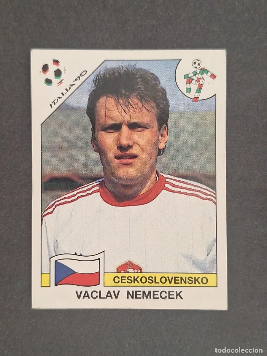 Cartes &agrave; collectionner de Football: L3 VACLAV NEMECEK SELECCION CHECOSLOVAQUIA 90 MUNDIAL ITALIA 90 1990 PANINI NUNCA PEGADO SIN PEGAR