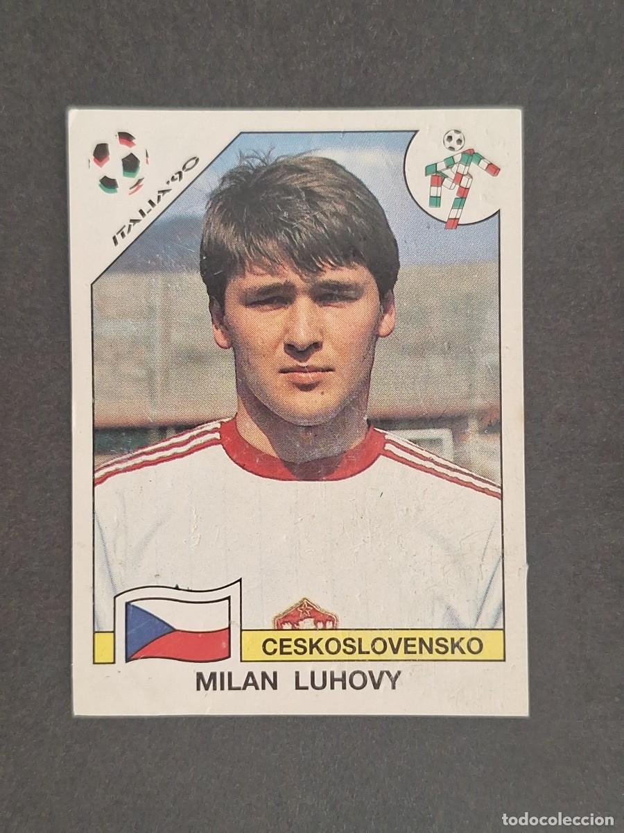 Football Stickers: L3 MILAN LUHOVY SELECCION CHECOSLOVAQUIA 93 MUNDIAL ITALIA 90 1990 PANINI NUNCA PEGADO SIN PEGAR