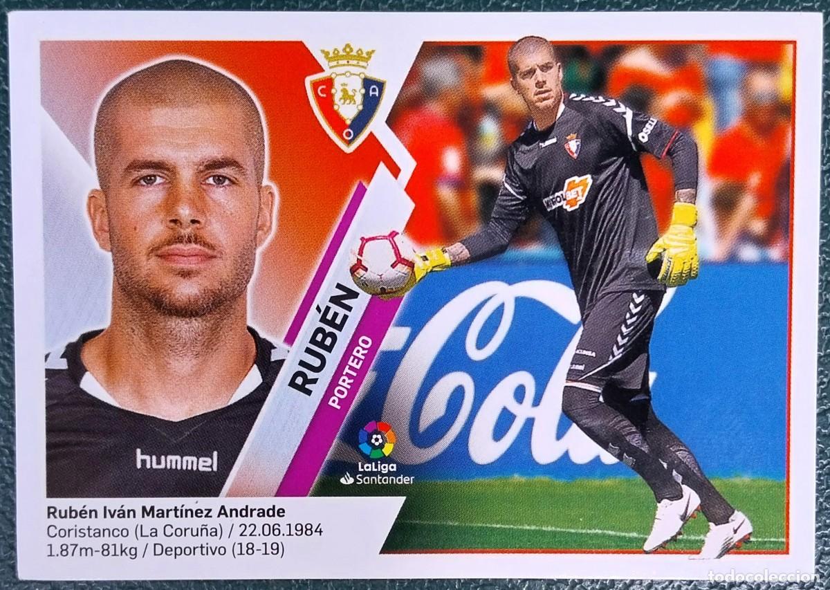 Football Stickers: 1 RUBEN OSASUNA CROMOS ALBUM EDICIONES ESTE 2019 2020 19 20