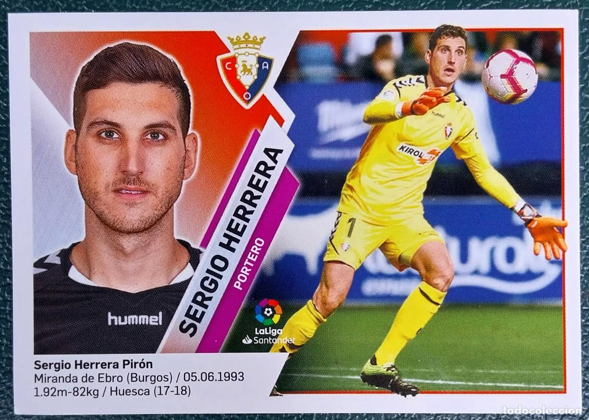 Figurine di Calcio: 2 SERGIO HERRERA OSASUNA CROMOS ALBUM EDICIONES ESTE 2019 2020 19 20