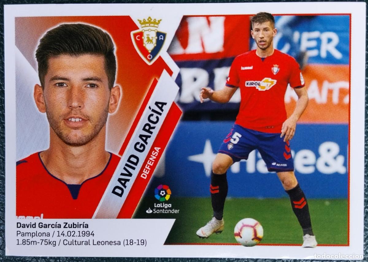 Figurine di Calcio: 4 DAVID GARCIA OSASUNA CROMOS ALBUM EDICIONES ESTE 2019 2020 19 20
