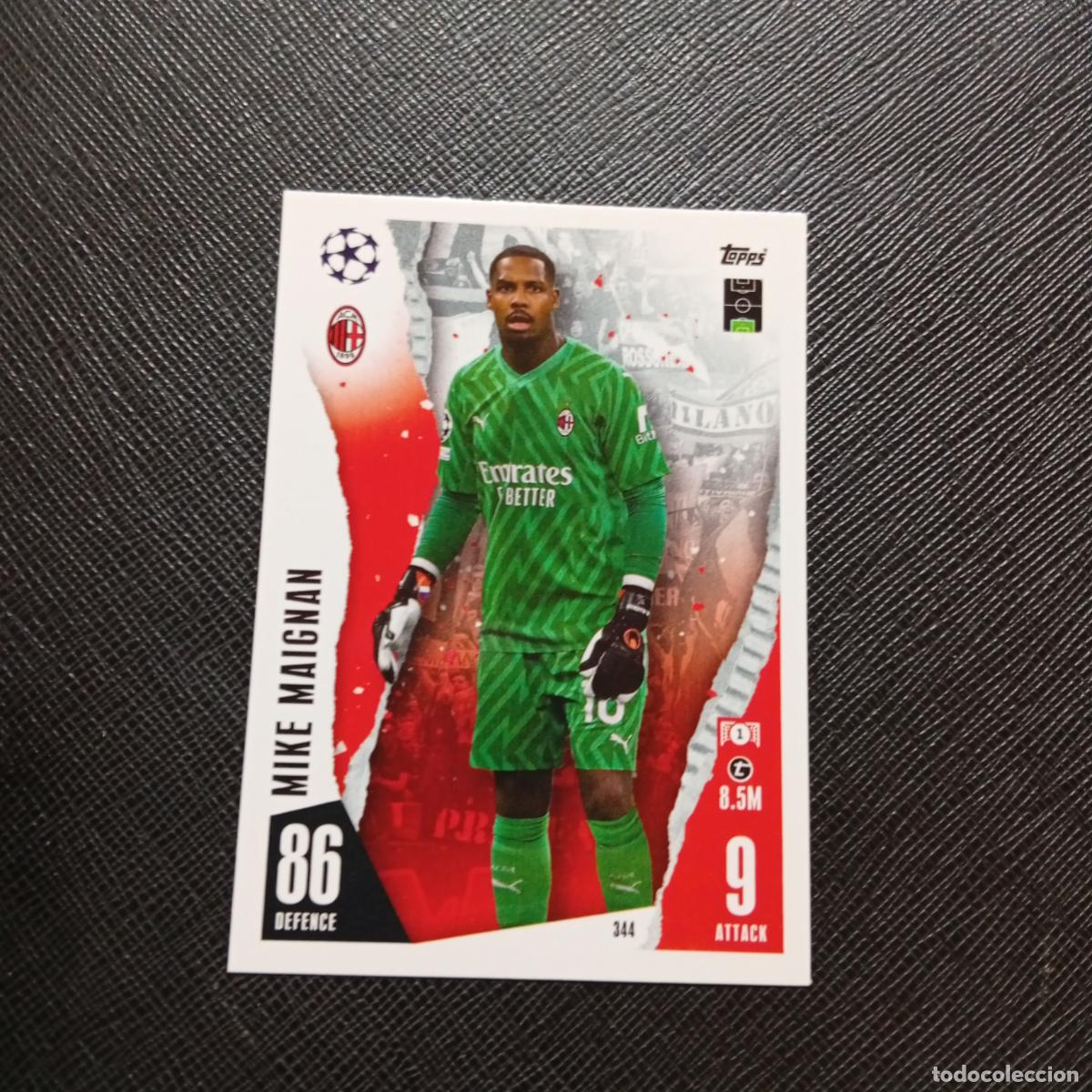 Cromos de f&uacute;tbol: 344 MAGINAN MILAN TOPPS MATCH ATTAX 2023 2024 FUTBOL CROMO 23 24 - A217 PG39