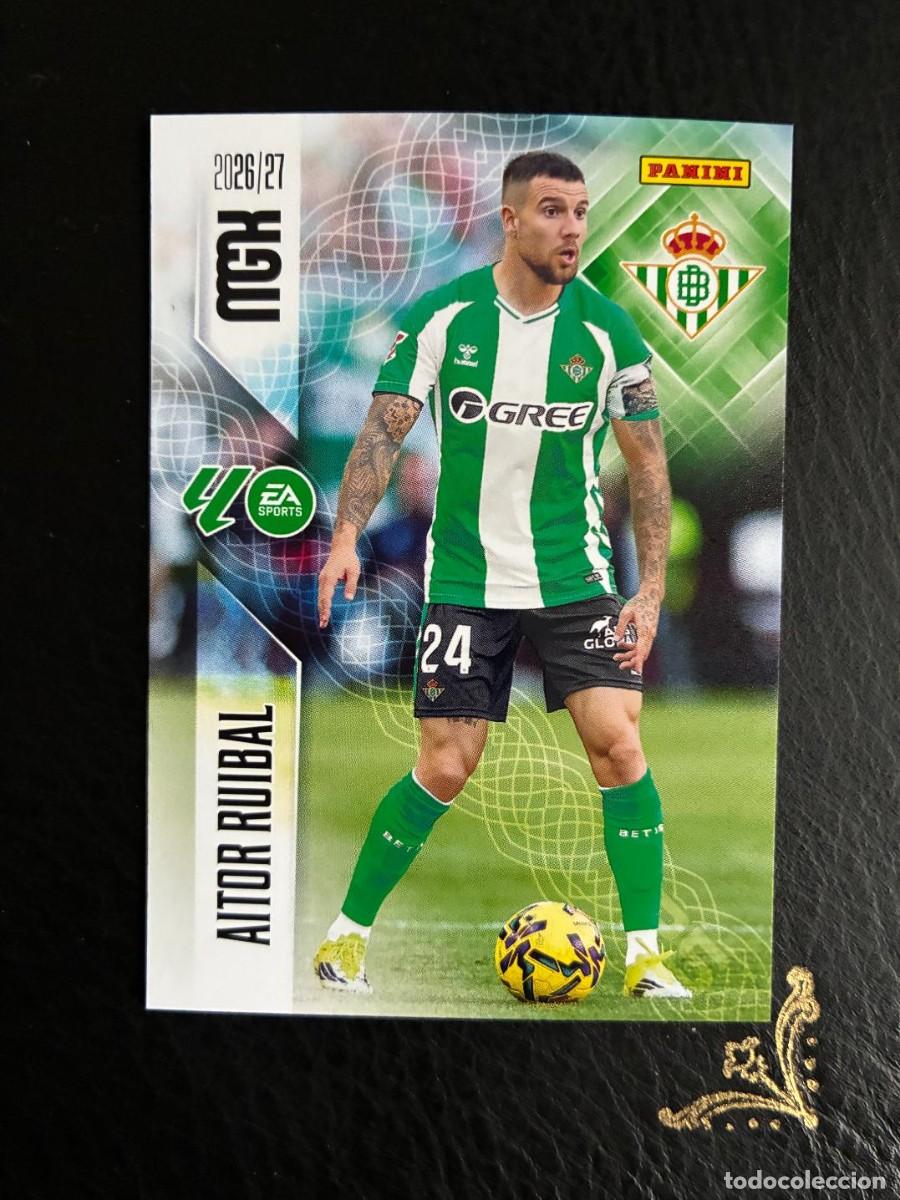 Cromos de f&uacute;tbol: 94 AITOR RUIBAL BETIS MEGACRACKS 2026 2027 26 27 PANINI LIGA CARD