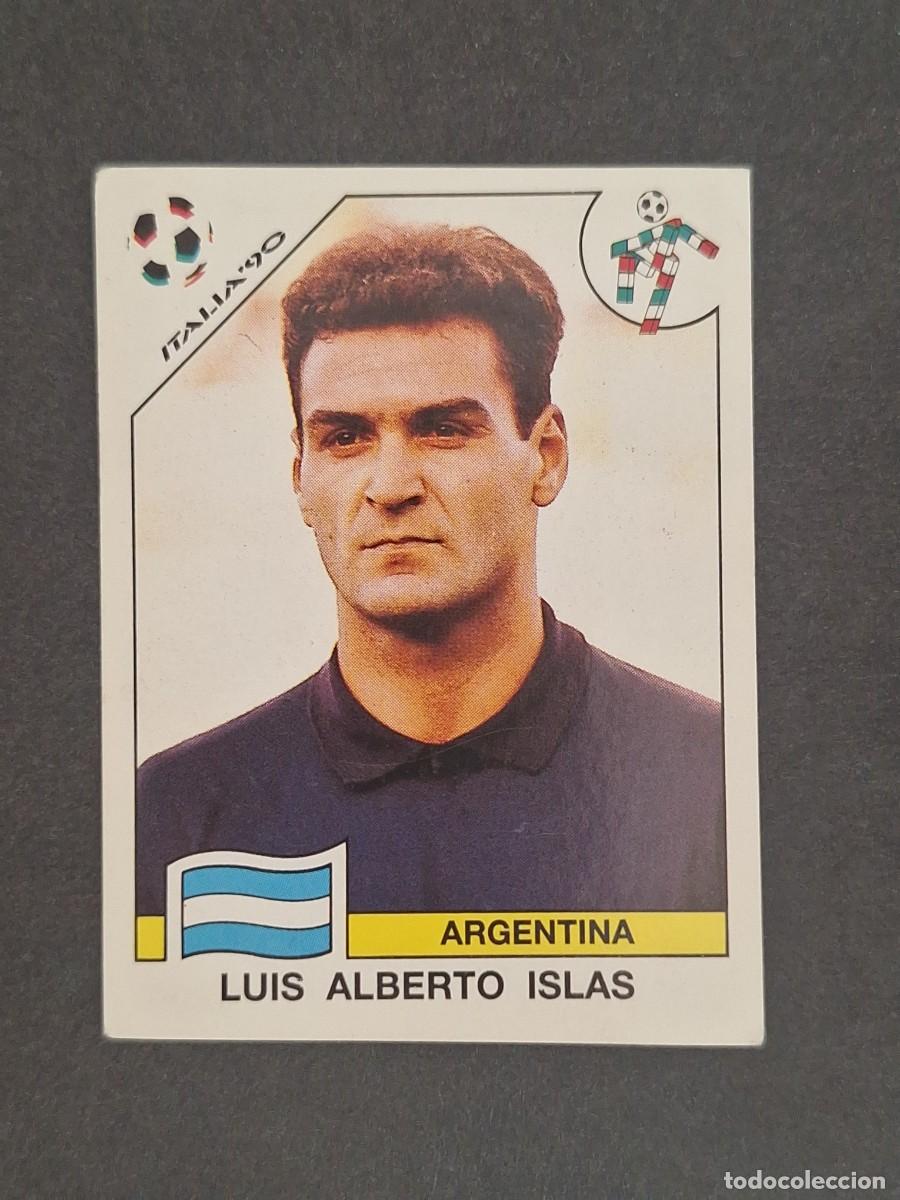 Figurine di Calcio: L3 LUIS ALBERTO ISLAS SELECCION ARGENTINA 116 MUNDIAL ITALIA 90 1990 PANINI NUNCA PEGADO SIN PEGAR