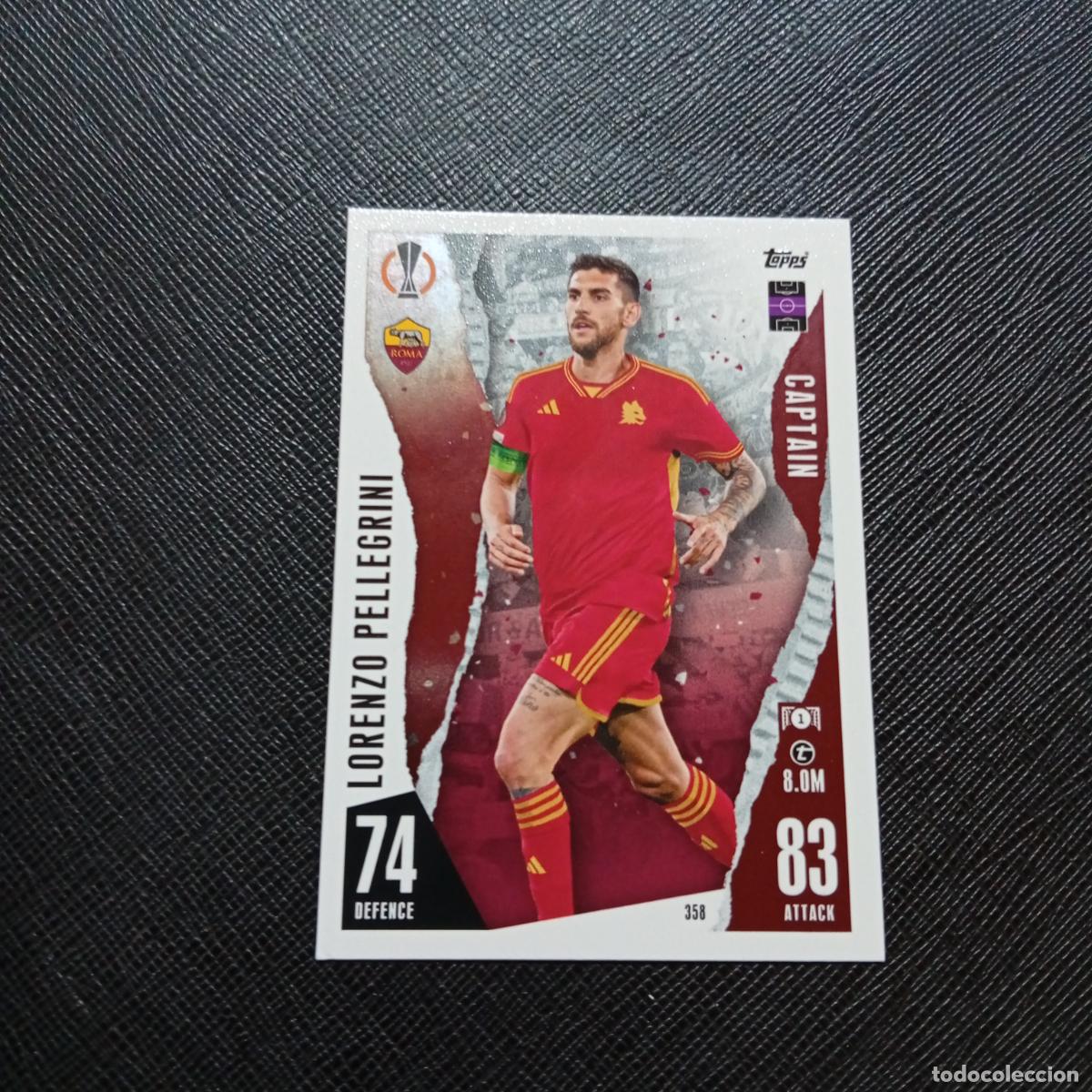 Cromos de f&uacute;tbol: 358 PELLEGRINI ROMA TOPPS MATCH ATTAX 2023 2024 FUTBOL CROMO 23 24 - A217 PG40