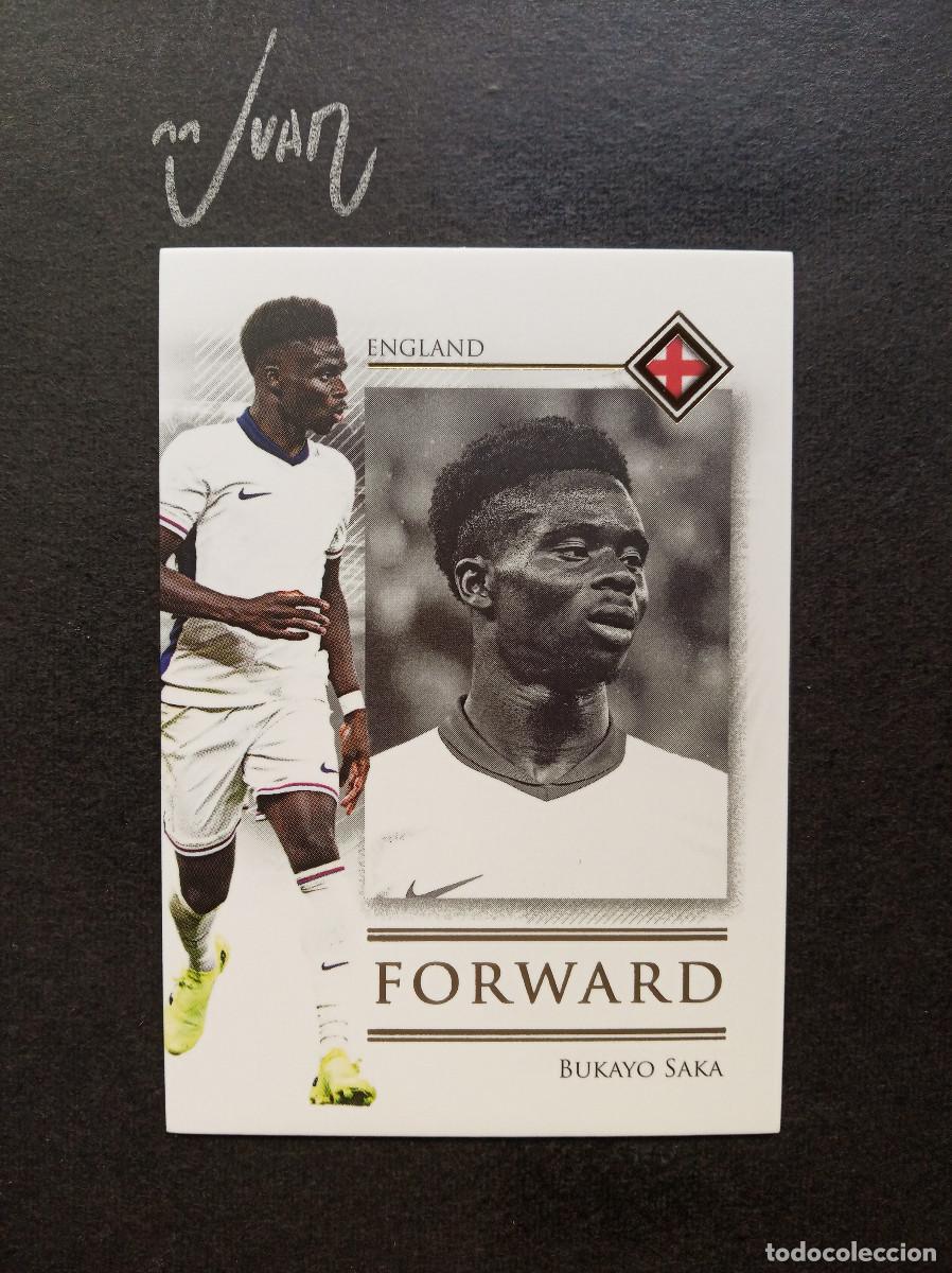 Figurine di Calcio: 84 FORWARD BUKAYO SAKA INGLATERRA ARSENAL ⚽ FUTERA &reg; FANS SELECTION FIFA 2024 2025 24 25 NUEVO