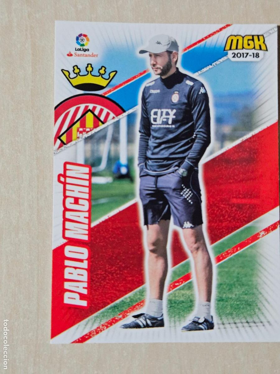 Cromos de f&uacute;tbol: CROMO N&ordm; 293 PABLO MACHIN - MEGACRACKS 2017 18 - GIRONA