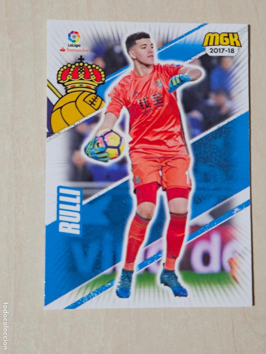 Cromos de f&uacute;tbol: CROMO N&ordm; 434 RULLI - MEGACRACKS 2017 18 - REAL SOCIEDAD