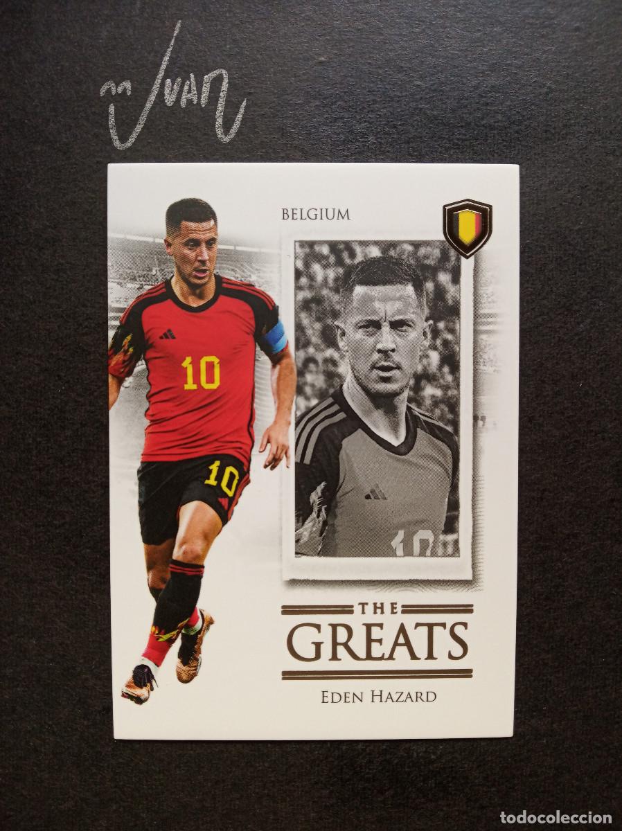 Cromos de f&uacute;tbol: 106 GREATS HAZARD BELGICA REAL MADRID CHELSEA ⚽ FUTERA &reg; FANS SELECTION FIFA 2024 2025 24 25 NUEVO