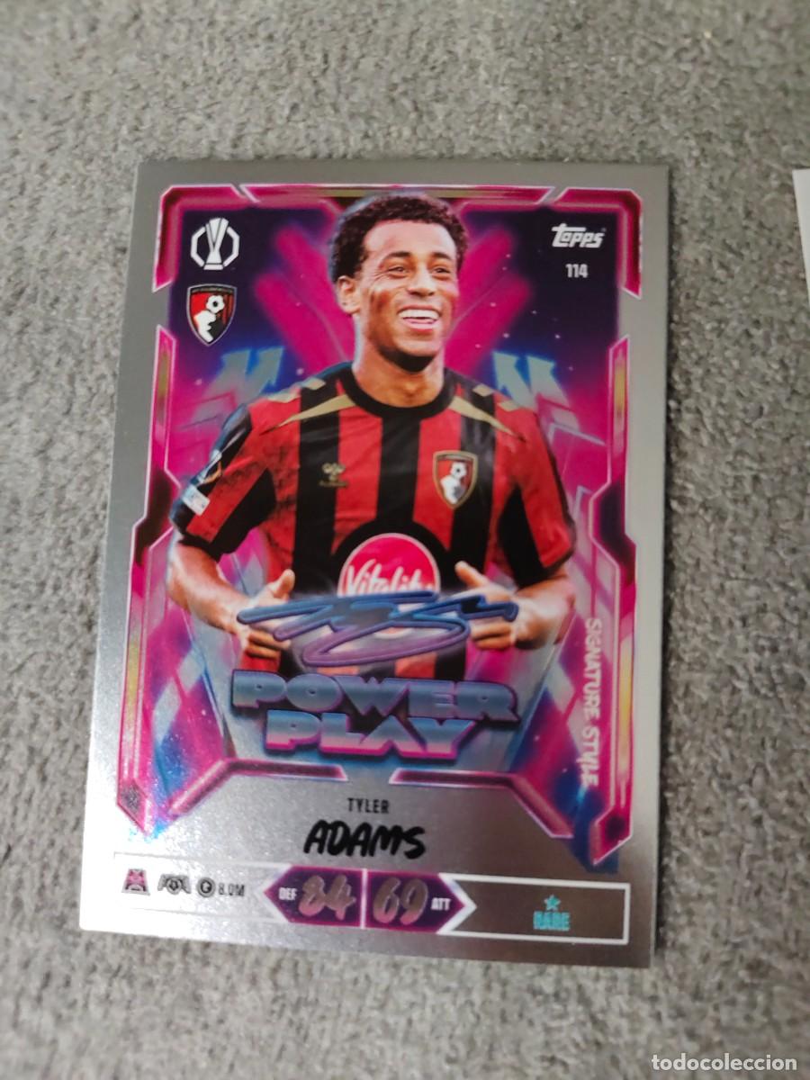 Fu&szlig;ball-Sticker: 114 MATCH ATTAX 26/27 ADAMS AFC BOURNEMOUTH POWER PLAY SIGNATURE STYLE 2026 2027 TOPPS UCC AAU