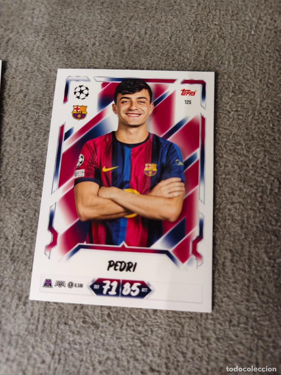 Cromos de f&uacute;tbol: 125 MATCH ATTAX 26/27 PEDRI BARCELONA BASE CARD 2026 2027 TOPPS UCC AAU