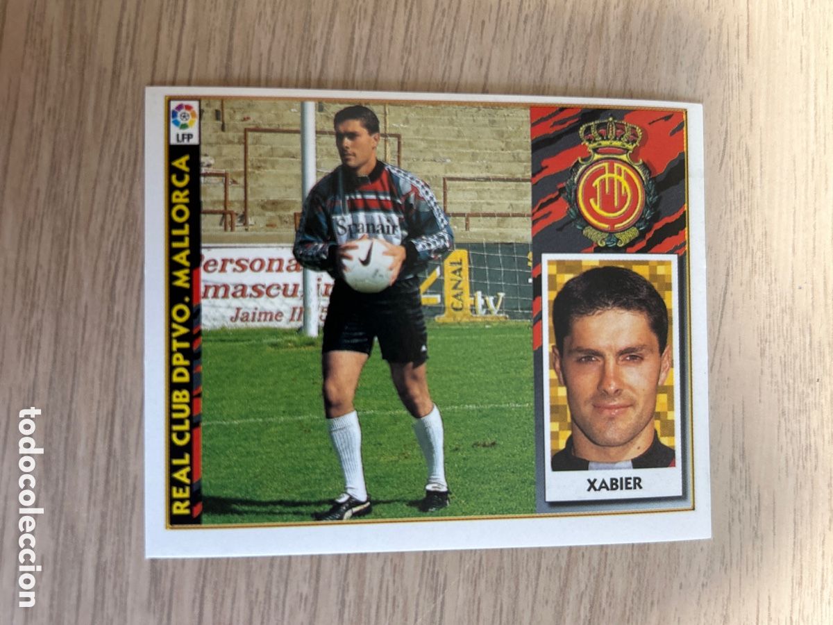 Cromos de Futebol: XABIER MALLORCA LIGA ESTE 1997 1998 97 98 NUNCA PEGADO SIN PEGAR