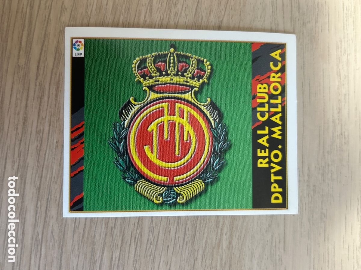 Cromos de Futebol: ESCUDO MALLORCA LIGA ESTE 1997 1998 97 98 NUNCA PEGADO SIN PEGAR