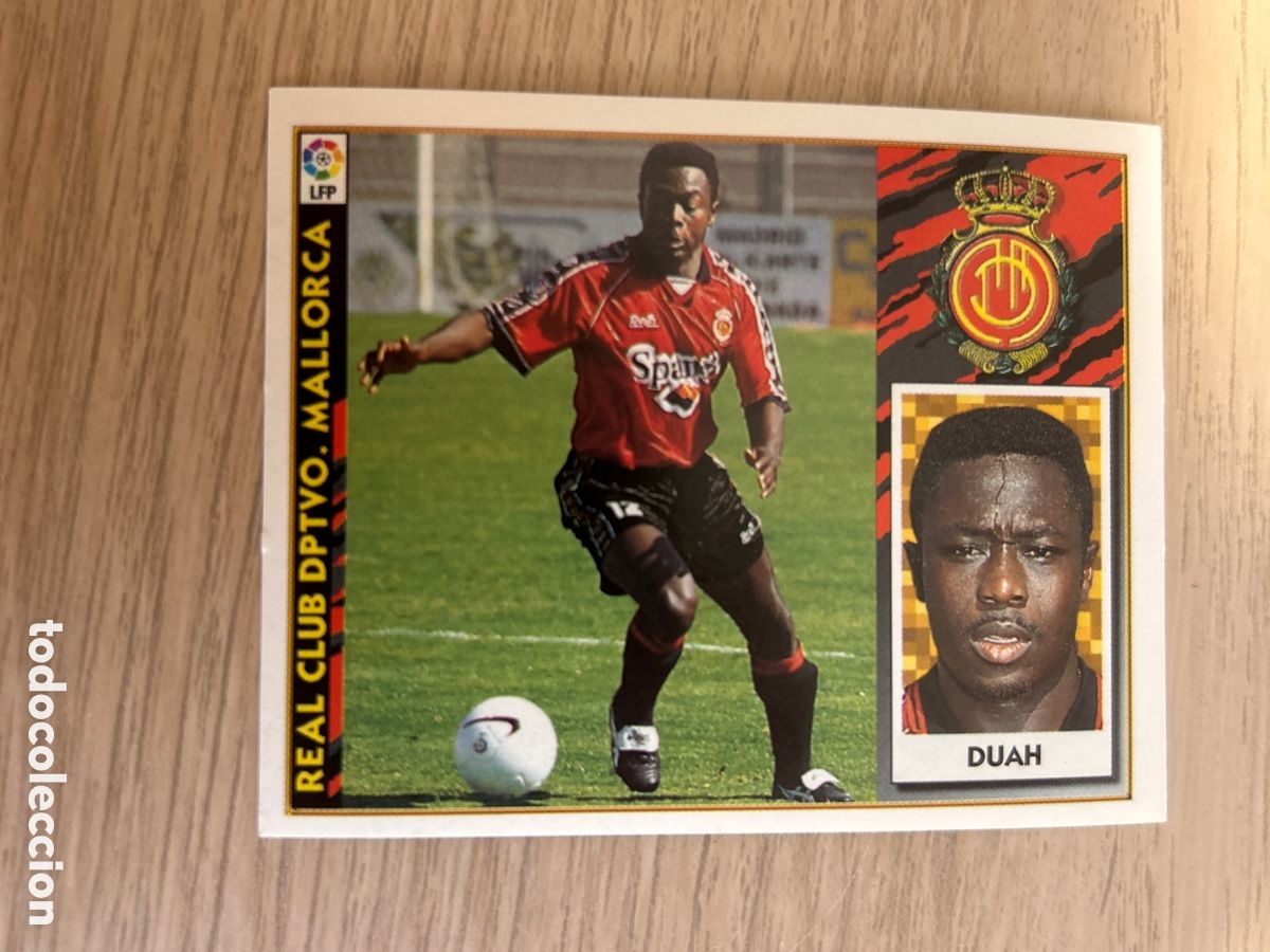 Cromos de f&uacute;tbol: DUAH MALLORCA LIGA ESTE 1997 1998 97 98 NUNCA PEGADO SIN PEGAR